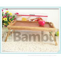 New Product for 2015 Moso Bamboo Foldable Bed Tray